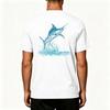 Men's Outdoor Fishing T Shirt Short Sleeve UPF 50 Plus Sun Protection Stretch Cooling Sports Tee Lightweight Quick Dry