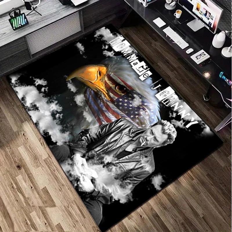1Pc Johnny Print Rug - home decoration Carpet For Living Room Bedroom Flooring Computer Chair Area Rug
