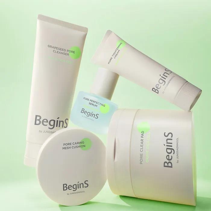 Begins by Jung Saem Mool Pore Tightening Cream (with 5ml Pore Perfecting Serum)