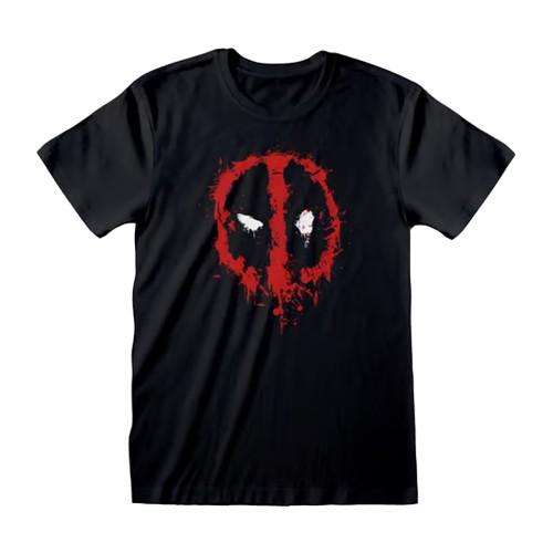Deadpool Unisex Adult Splat T-Shirt
