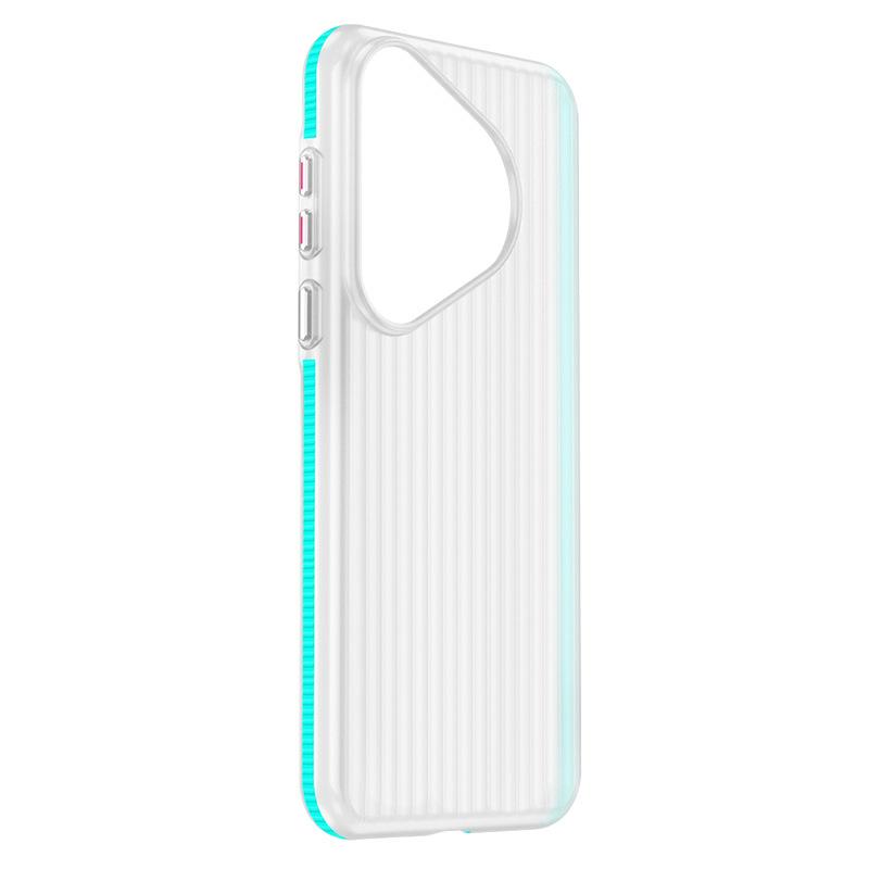 Applicable To Huawei Pura90Pro Mobile Phone Case Corrugated Grating Magnetic Anti-skid nova14Pro Anti-drop Protective Case