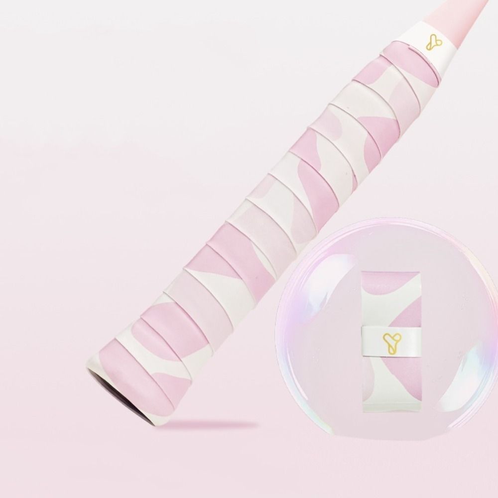 Non-Slip Badminton Sweatband Panda Flower Racket Grip Tape Badminton Grip  Outdoor Sports