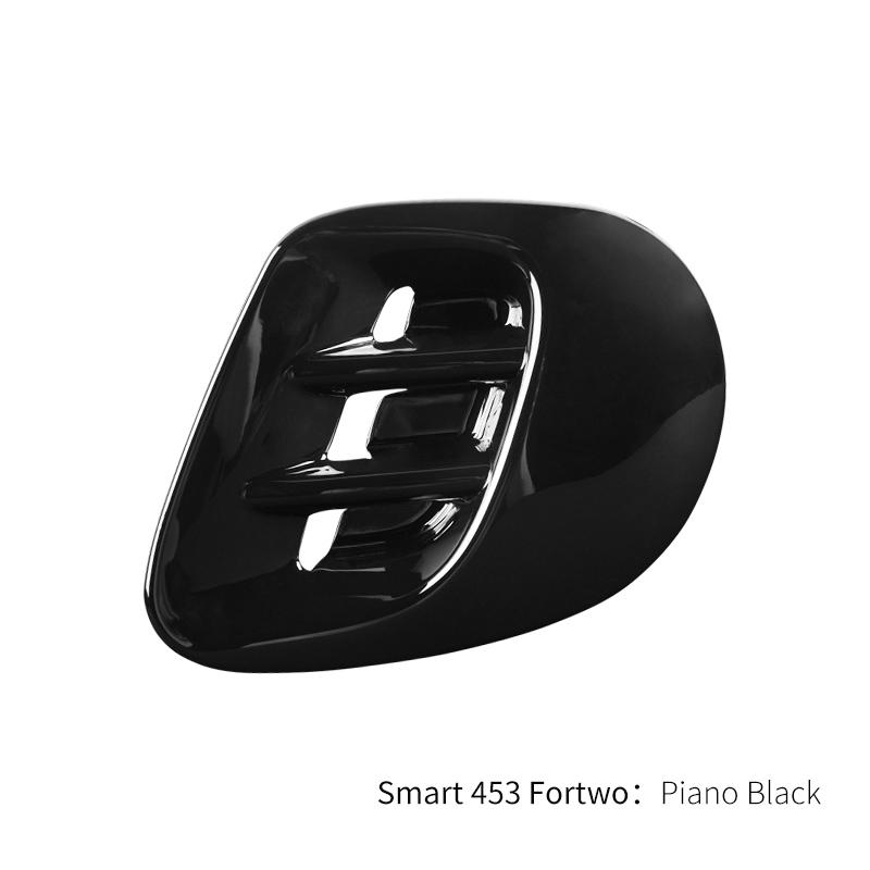 For Smart 453 Fortwo Side Vent Cover Fender Hood Air Flow Outlet Intake Trim Exterior Decal Sticker Car Accessories