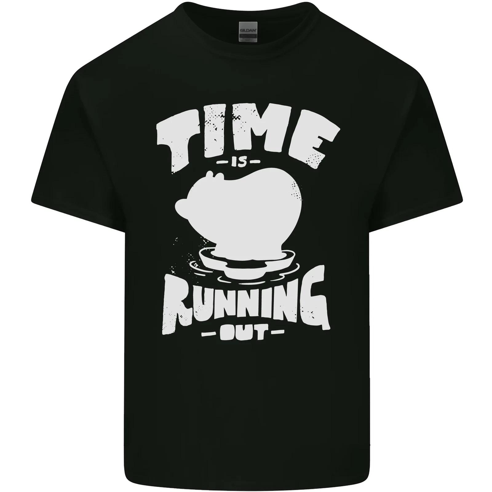 Climate Change Time Running Out Kids T-Shirt Childrens S