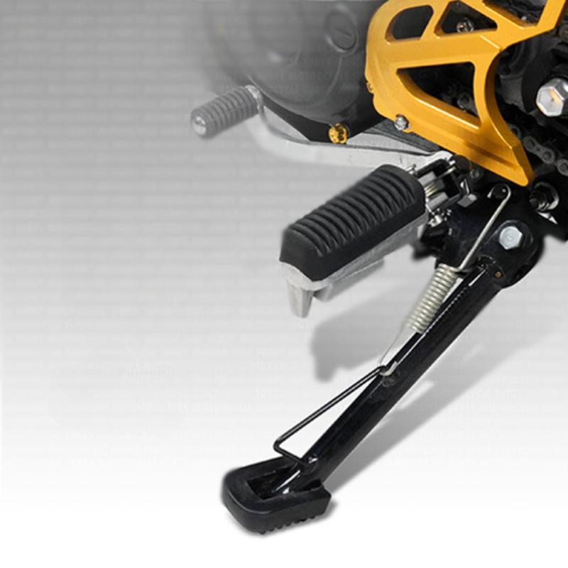 Motorcycle Footrest Universal Anti-slip Foot Side Stand Base Motorcycle Base Bracket Extension Foot