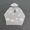 Mens Casual Tracksuit Set Long Sleeve Zip-Up Hooded Jacket Sweatpants Streetwear Floral Print Fleece Lined Sportswear