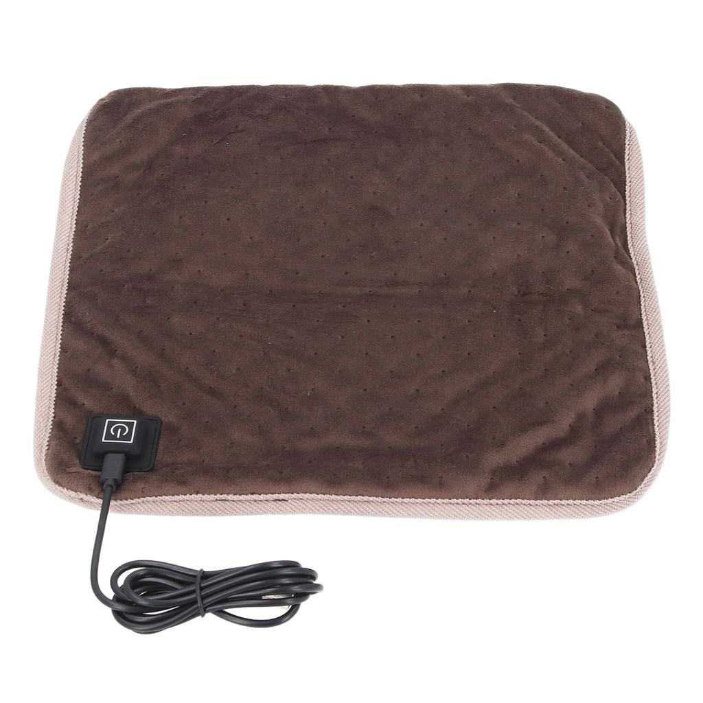 Heated Blanket Electric Throw USB 5W Soft Synthetic Fiber 3 Gear Electric Heating Blanket with 5ft