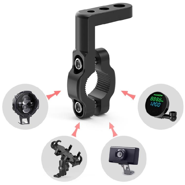 Aluminum Motorcycle Handlebar Mount Motorcycle Accessory Holder Motorcycle Accessories for Additional Accessories