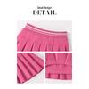 FivePlus Girls' Short Sleeve Top & Pleated Skirt Set
