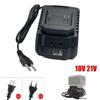 21V Lithium Battery Power Adapter EU US Plug for Cordless Electric Wrench Angle Grinder Electric Hammer