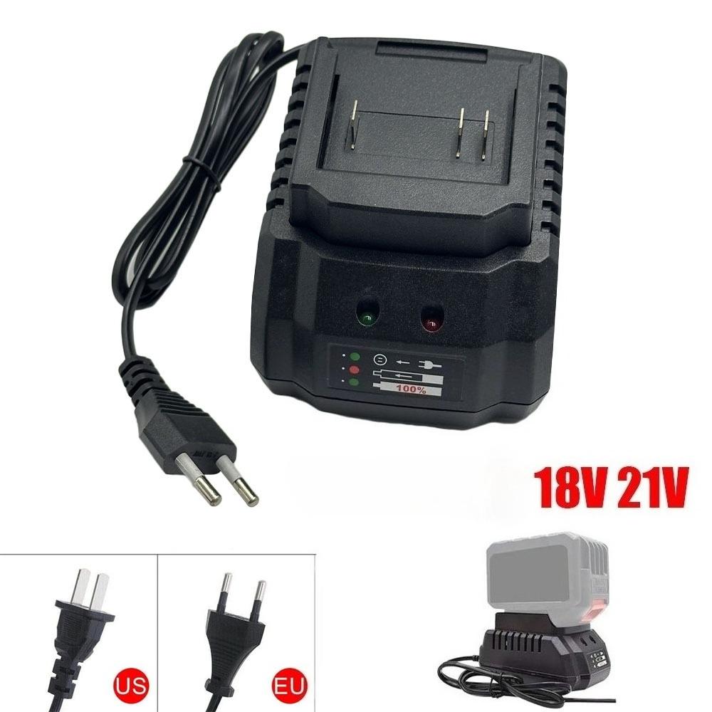 21V Lithium Battery Power Adapter EU US Plug for Cordless Electric Wrench Angle Grinder Electric Hammer