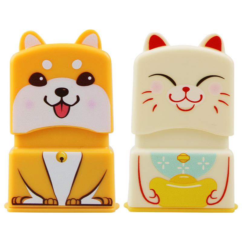 Custom Waterproof Name Stamp and Sticker Set for Children