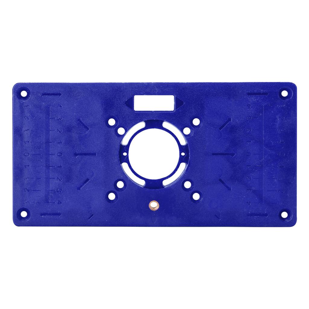 Router Table Insert Plate Woodworking Engraving Machine Flip Board Milling And Slotting Tool Woodworking Tool 232*119*10mm