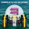 Amphibious Remote Control Car Boat 2.4 GHz 4WD RC Boat Kids Adults Yellow