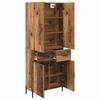 Highboard Reclaimed Wood 69.5 x 34 x 180 cm Particleboard