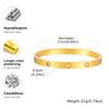 Luxury Flower Bowknot Star Zircon Bracelet for Women,High Quality Stainless Steel Openable Bangle,Gold Plated Waterproof Jewelry