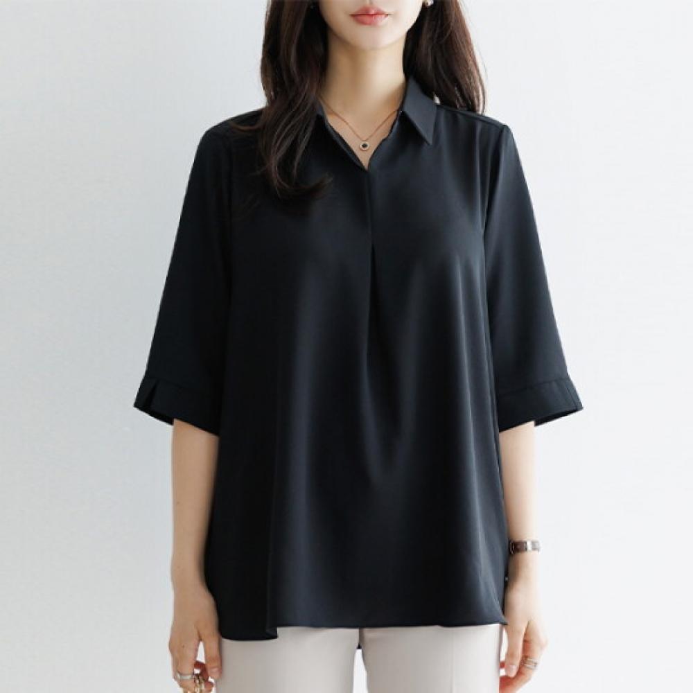 Dedra Open Slit Blouse 110size Tbe2090