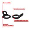 2x Motorcycle Tie Down Strap Stainless Steel Multi-Purpose Strapping Hook Rings For Dirt Bike ATV UTV Trailers Truck Accessories