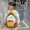 Stoffrucksack für Kinder mit atmungsaktiven Air-Cushion-Trägern für Schule und Reisen