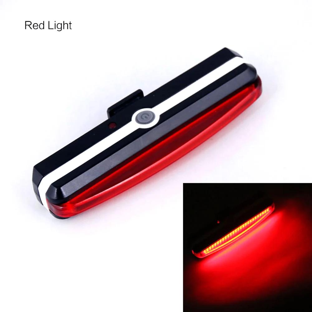 Bike Tail Light USB Rechargeable LED Bright Rear Red Bike Light Cycling Safety for Night Riding Lighting Back Bicycle Taillights