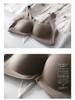 Japanese Light Cotton Seamless Front Buckle Bra - Thin, No Steel Ring, for Small Busts