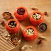 Shengbei Orange Persimmon Wedding Candy Box Pair
