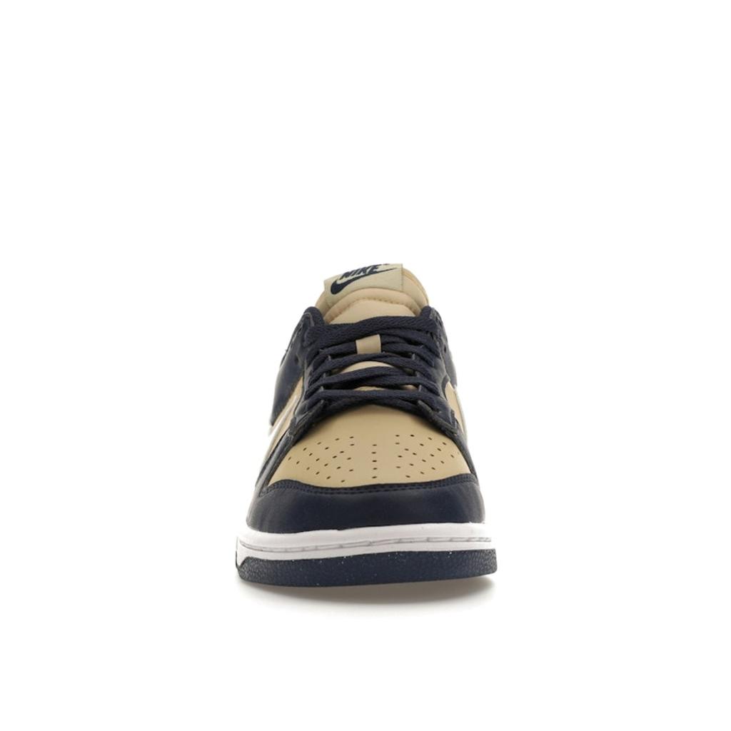 Nike  Dunk Low Next Nature Navy Gold Women Sneakers Blue Midnight-Navy White DD1873-401
