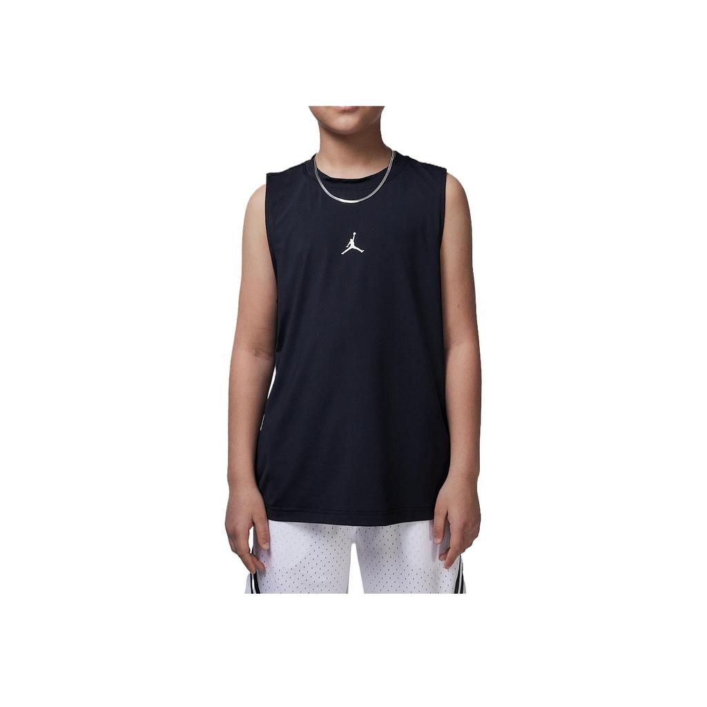 Jordan Vest Mj Sport23 Comfortable Skin-Friendly Simple Generous Sleeveless Kids Tops Black II3100-010