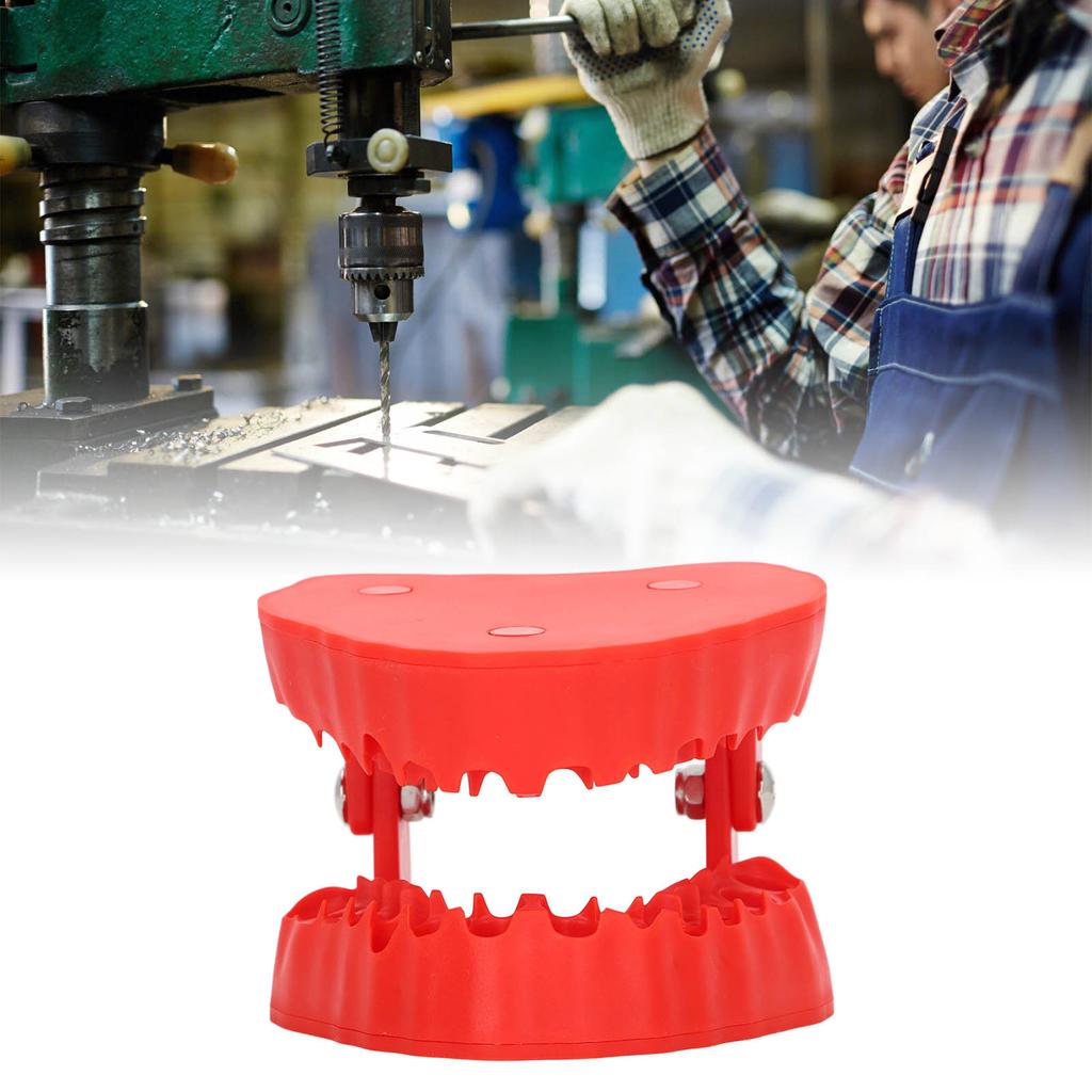 Denture Drill Bit Holder 28 Drill Bits   Portable Denture Bit Holder with Magnet