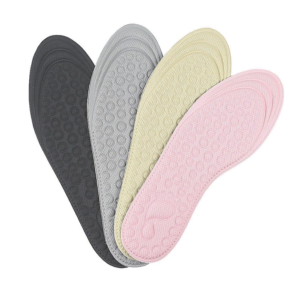 Breathable Memory Foam Massage Insoles: Cushioning, Wear-Resistant, Cut-to-Fit Shoe Accessories