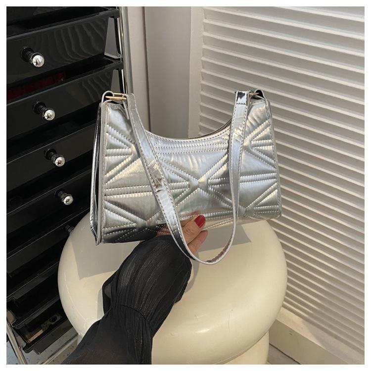 Women'S Bag Small Square Bag Versatile Shoulder Bag Foreign Style Armpit Bag Fashion Accessories Women'S Bag Tide