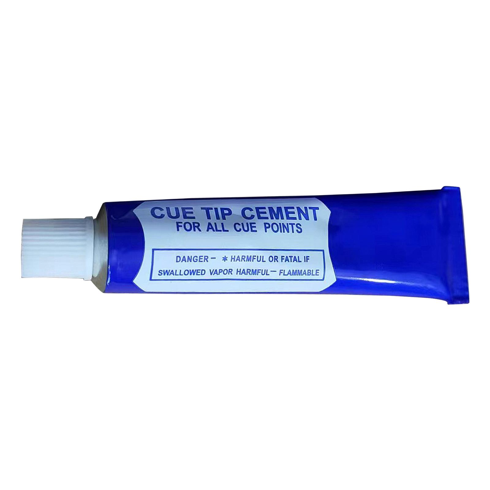 

20g Pool Cue Tip Glue Quick Drying Strong Glue Pool Cue Maintenance Glue Adhesive Liquid Glue Cue Tip Repair Tool