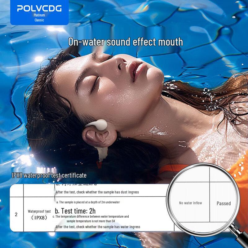 Bodian X7 Bone Conduction Wireless Bluetooth Sports & Swimming Headphones