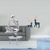 Abstract Thinker Reindeer Statue Decoration for Tabletop Living Room Shelf Office Bookshelf Sitting