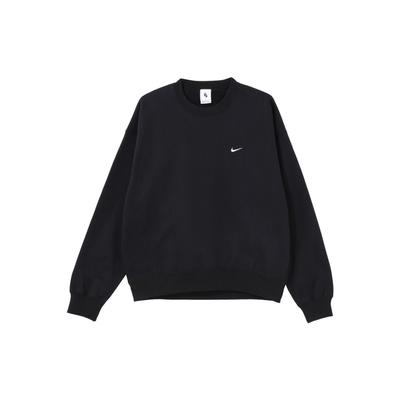 Lab Fleece Crew (Asia Sizing) Black Men Streetwear DA0318-010
