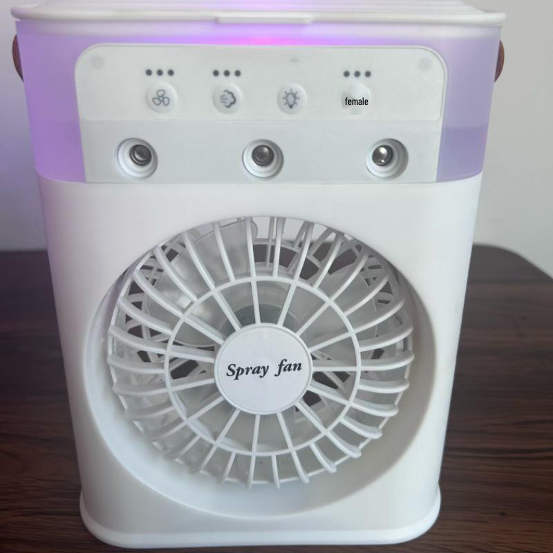Desktop Silent Aroma Humidifier & Cooling Spray Fan