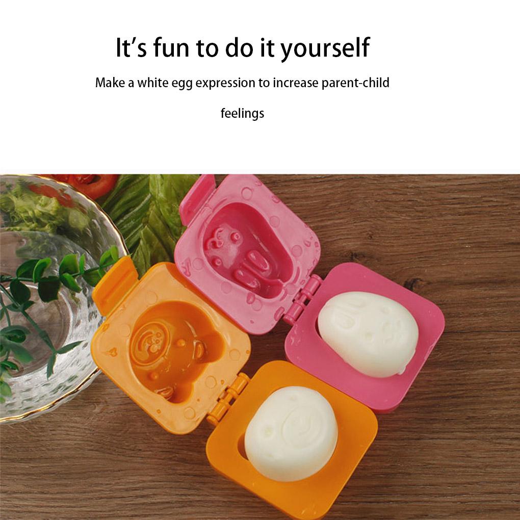 Children Boiled Egg Bento Mold Cute Cartoon Mould Decorating Molds Kitchen Gadget Cooking Accessory for Restaurant Bakery