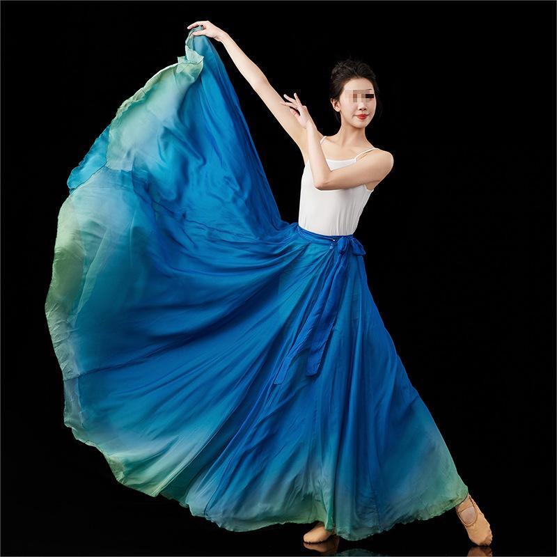 Yishi Flowy 720-Degree Classical Dance Skirt L