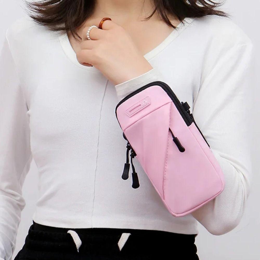 Waterproof Running Phone Holder Wrist Wallet Cycling Arm Band Case Sport Arm Bag  Gym Fitness