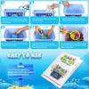 Magic Water Elf Toy Kit,Aqua Fairy Water Gel Kit with 20 Magic Gels, 12 Sea forest Creature Molds,Art & Crafts DIY STEM for Kids