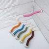 2er-Pack Papageien Sitzstangen Krallen Schleifen Flexibler Haustier Vogel Sitzstock für Nymphensittiche, Kakadus, Loris, Aras