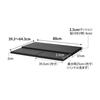 Yamazaki Sliding Table W80 Black