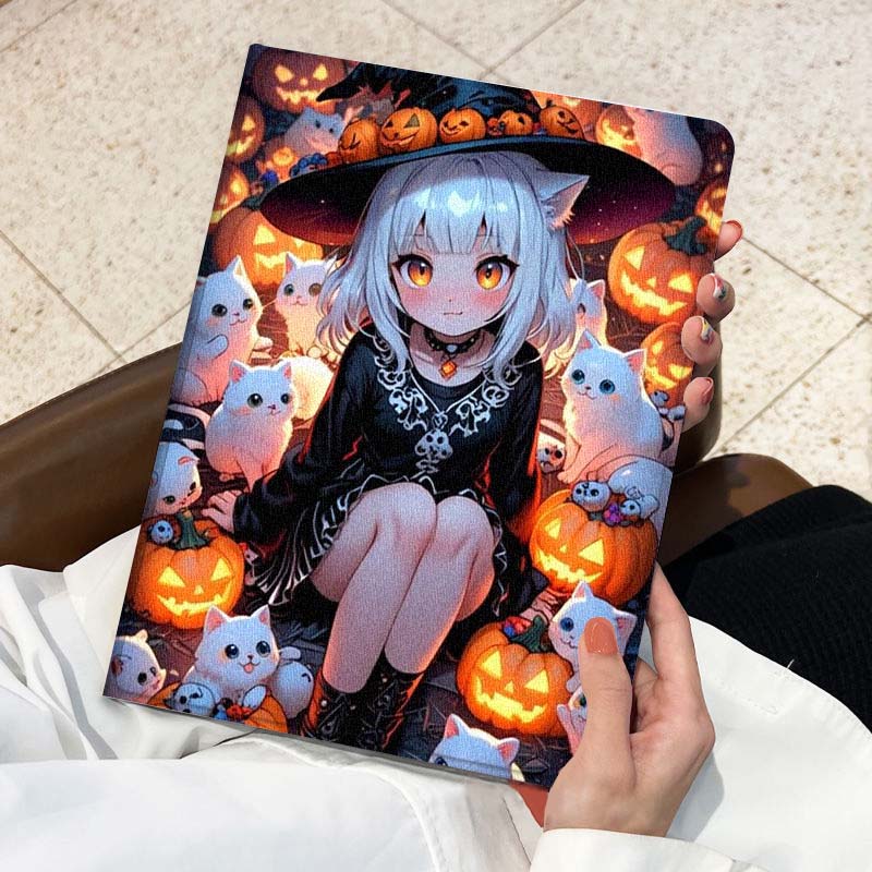 Cartoon Cat Flower For Xiaomi Redmi Mi Pad 4 5 6 6s 7 7s SE Pro 2 11 Plus Max 12.4 11 11.2 12.5 8.7 inch Tablet Case