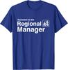 Assistant to the Regional Manager Graphic Print Cotton Short Sleeve TShirt Casual Tee