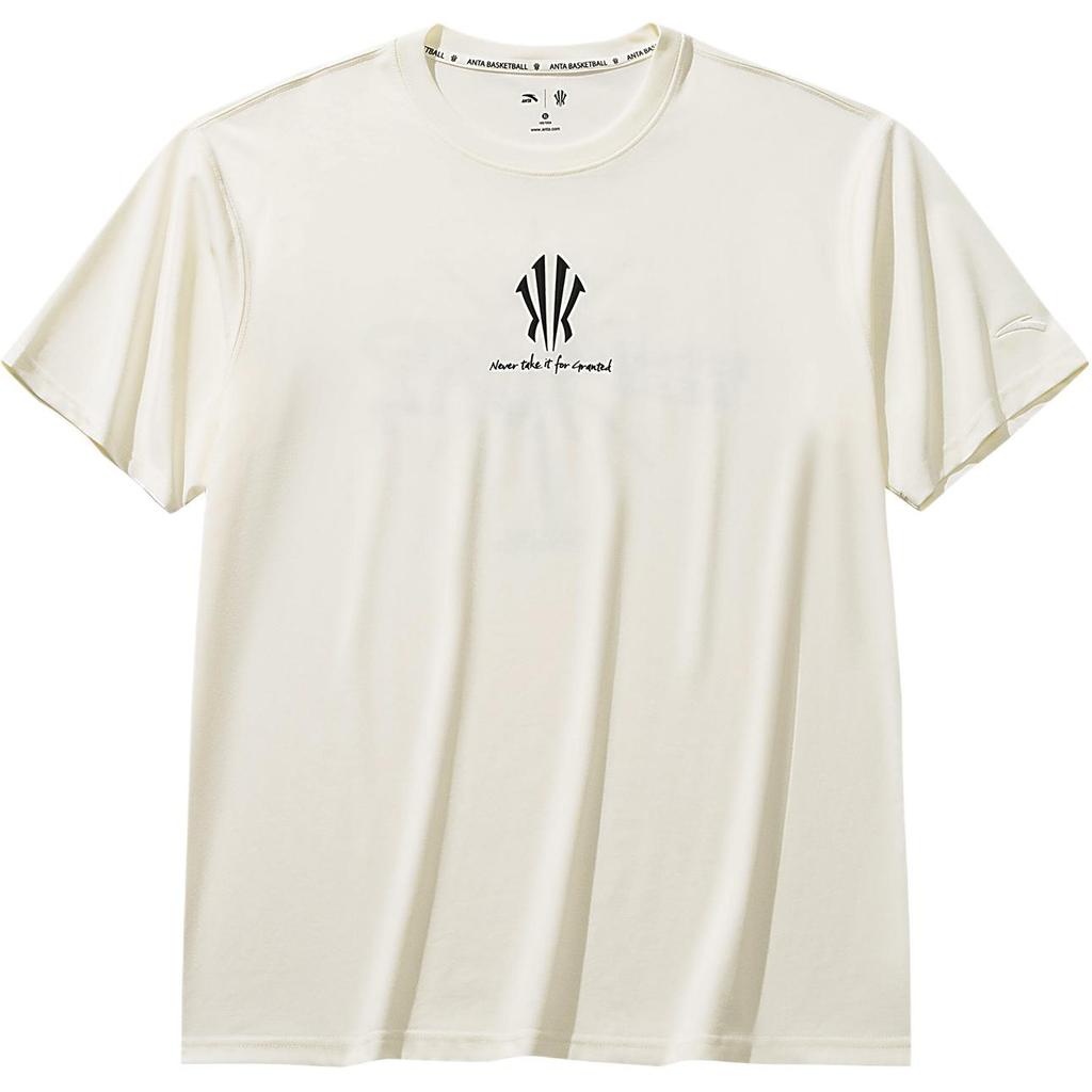 Anta Kyrie Series Breathable Loose Pullover Short Sleeve T-Shirt Unisex Tops 172621111-1