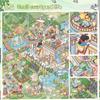 PET Miniature Landscape Sticker DIY Miniature Scene Collage Creative Cabin Scene Sticker