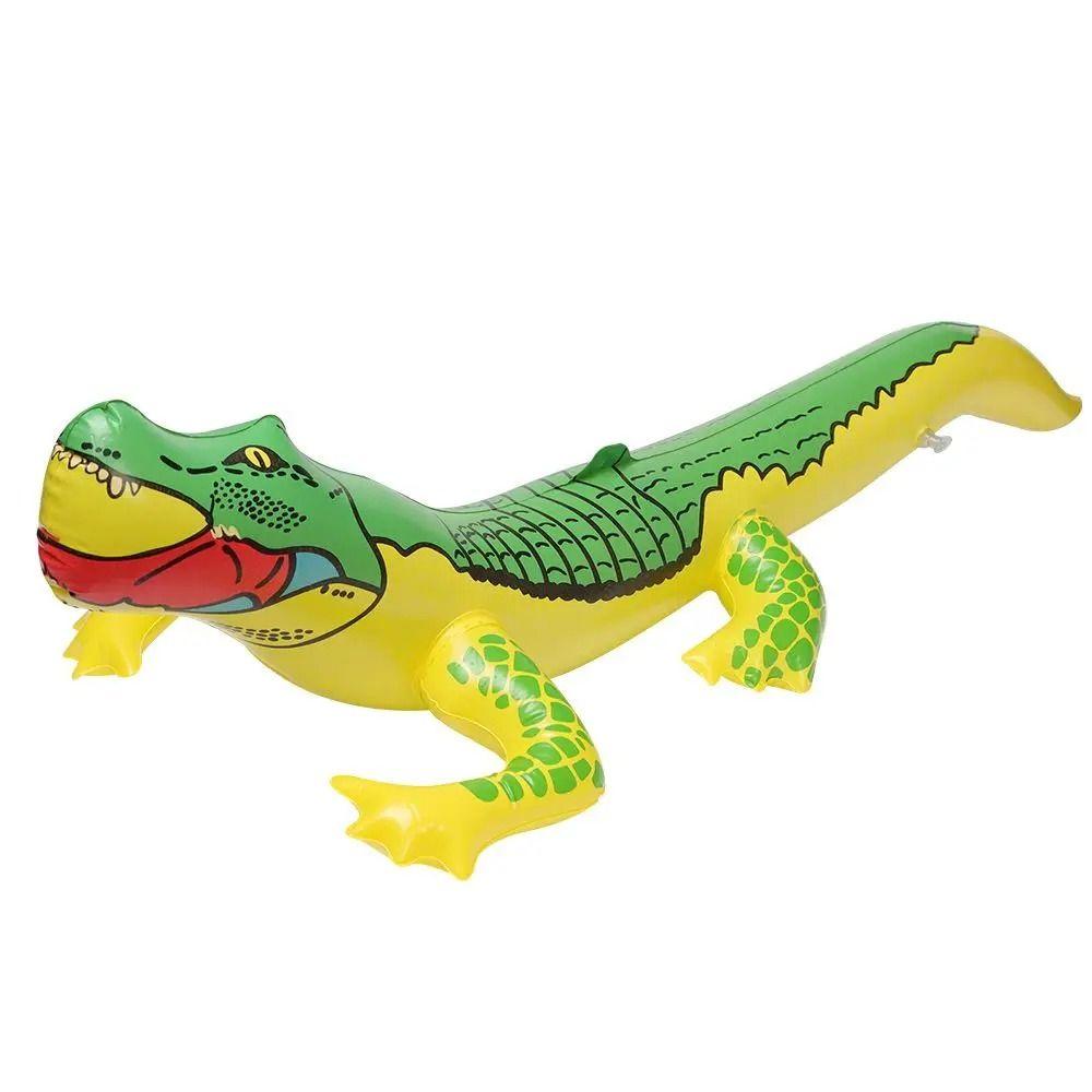 2pcs Alligator Balloon Inflatable Floating Water Toys PVC Swimming Pool Air Mattress  Swimming Pool