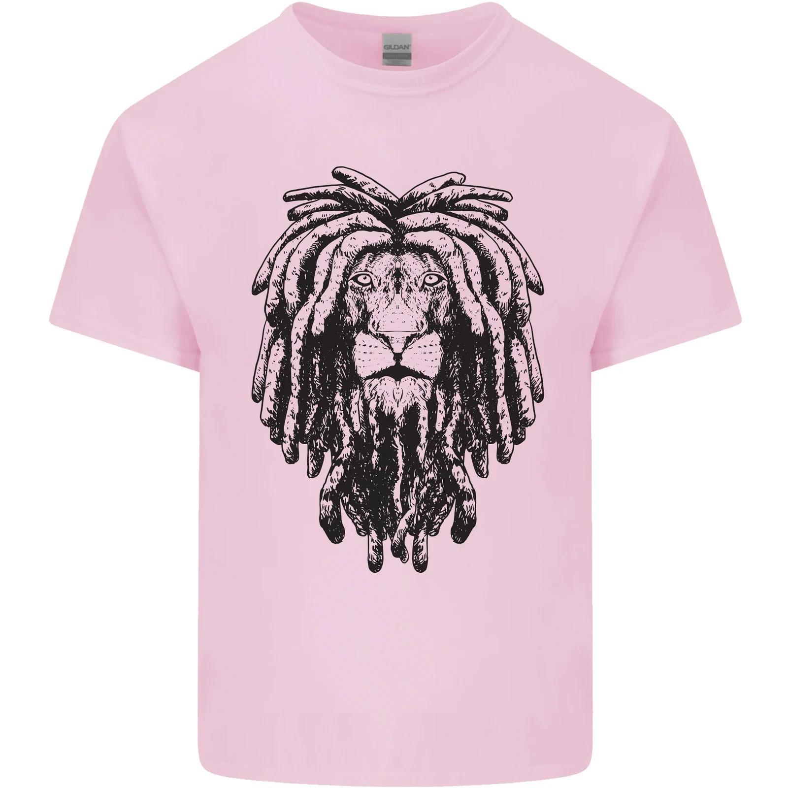 A Rasta Lion With Dreadlocks Jamaican Reggae Kids T-Shirt Childrens XL