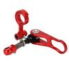 Quick Release Bike Seatpost Clamp Handle And Rear Frame Clip Aluminum Alloy for Brompton Folding Bike Anodize Red