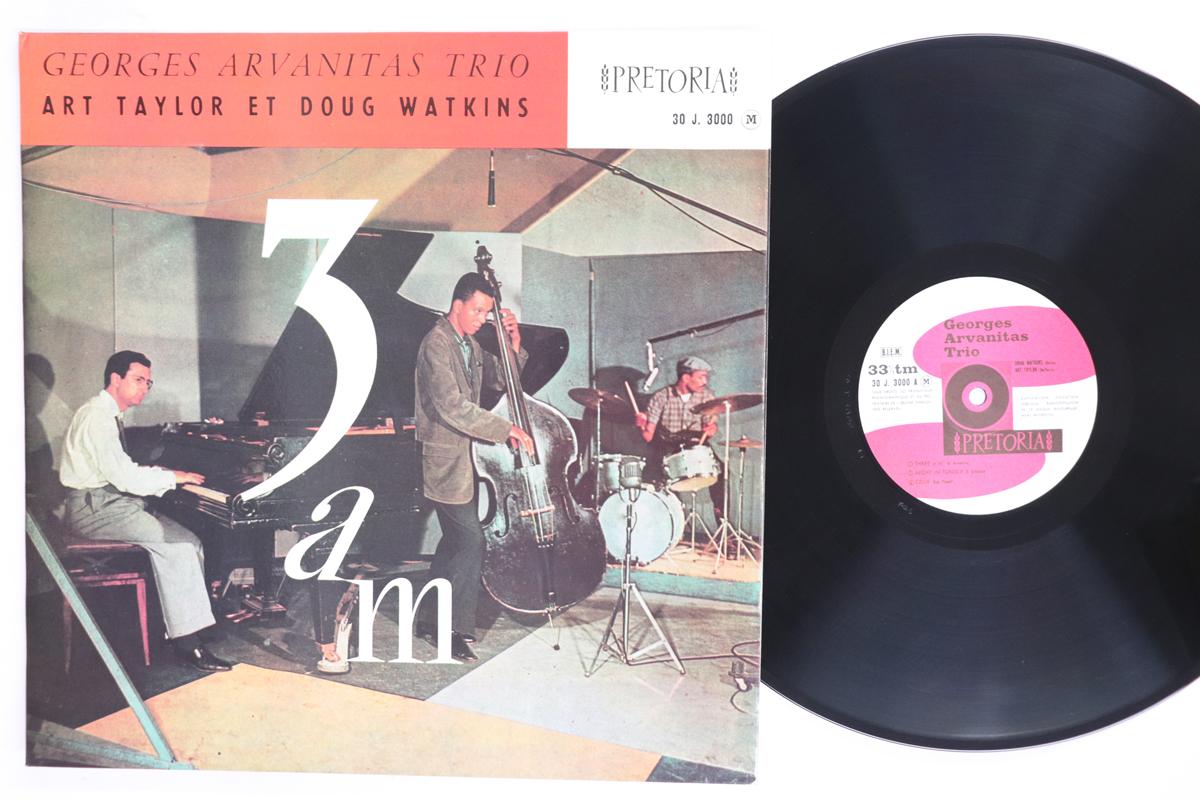 LP Record GEORGES ARVANITAS  3 Am 30J3000 PRETORIA France Jazz Used